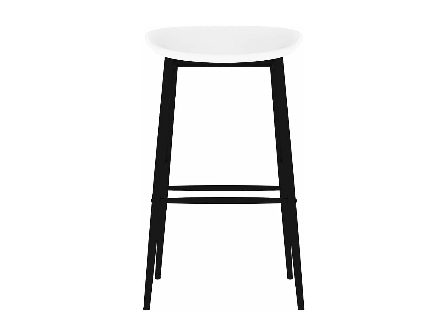 Ensemble de bar 5 pcs Noir et blanc