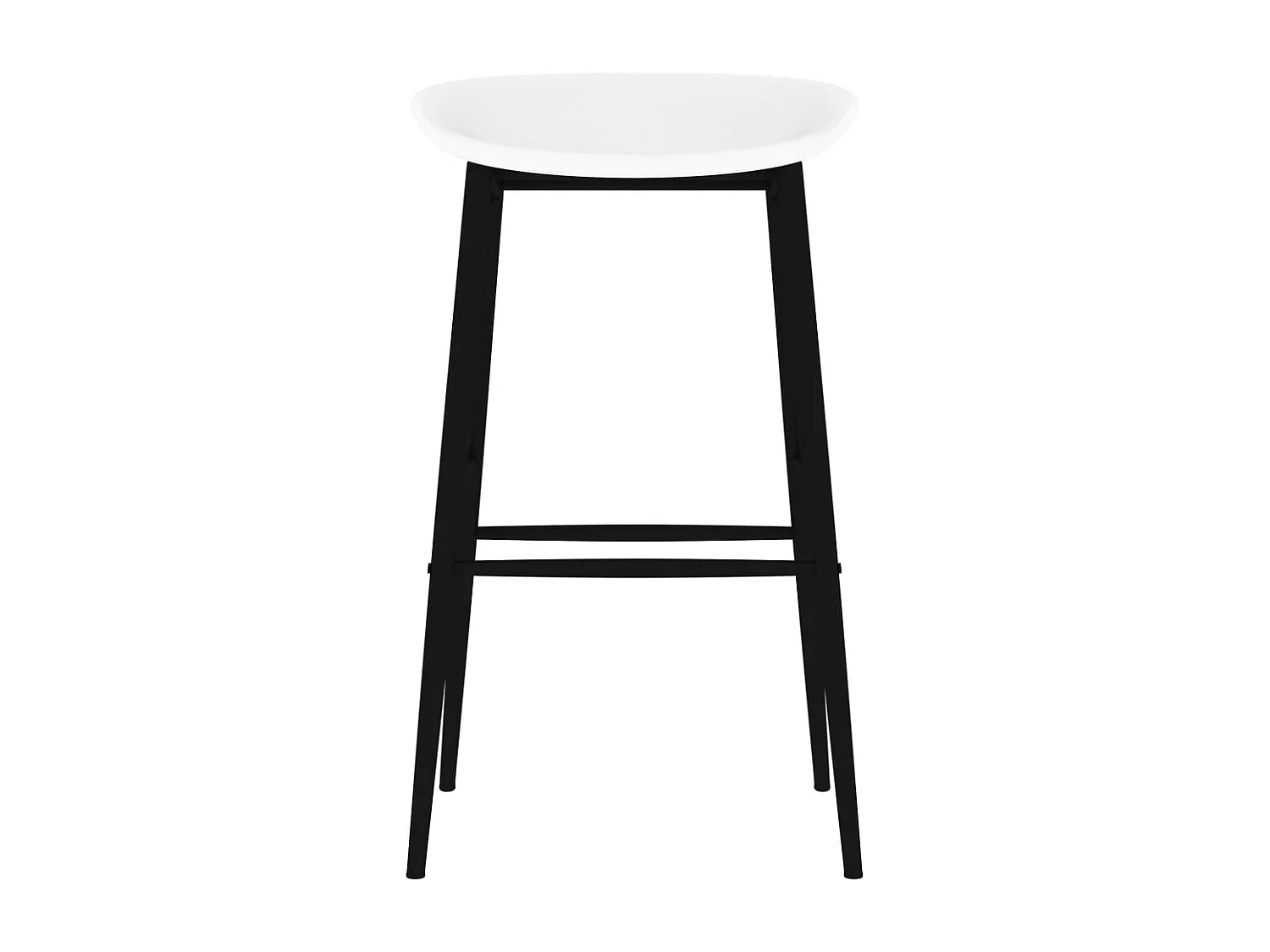 5-tlg. Bar-Set Schwarz und Weiß