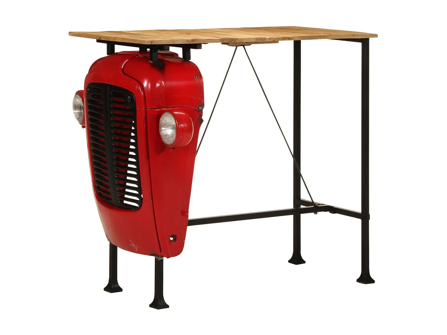 Ensemble de bar 7 pcs bois de manguier massif