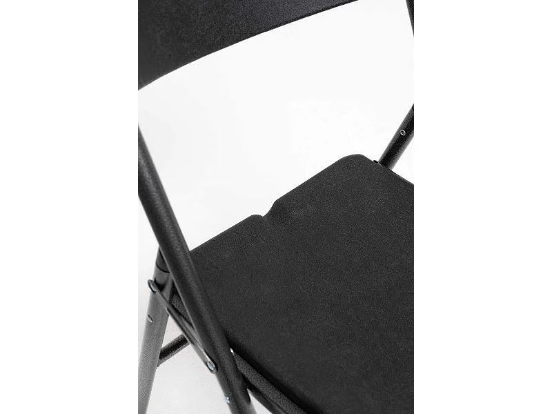 Packs Sillas Plegables - Pack 6 Sillas Resin - Negro