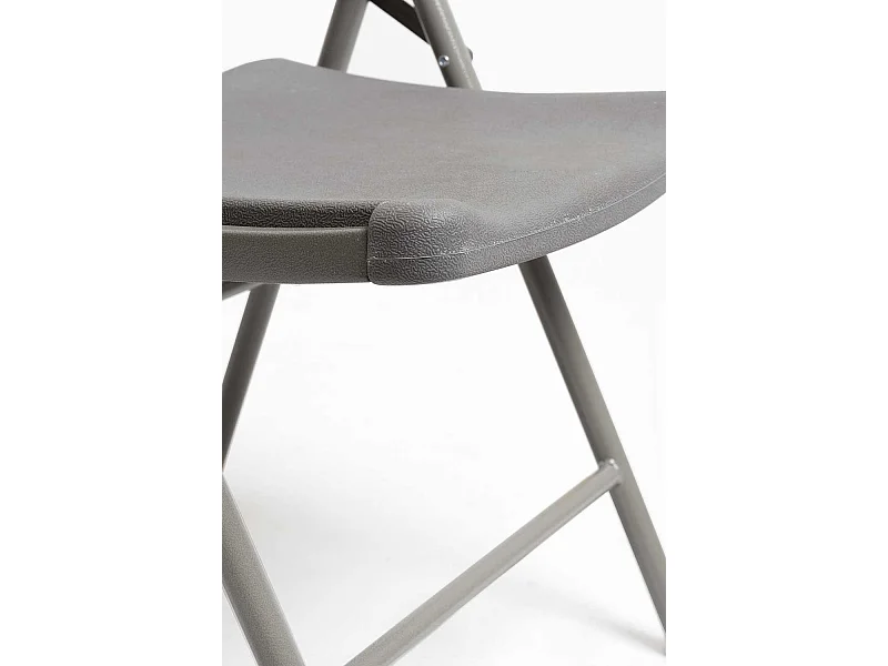 Packs Sillas Plegables - Pack 6 Sillas Resin - Gris