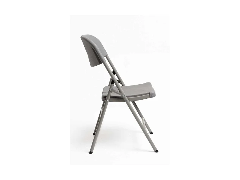 Packs Sillas Plegables - Pack 6 Sillas Resin - Gris