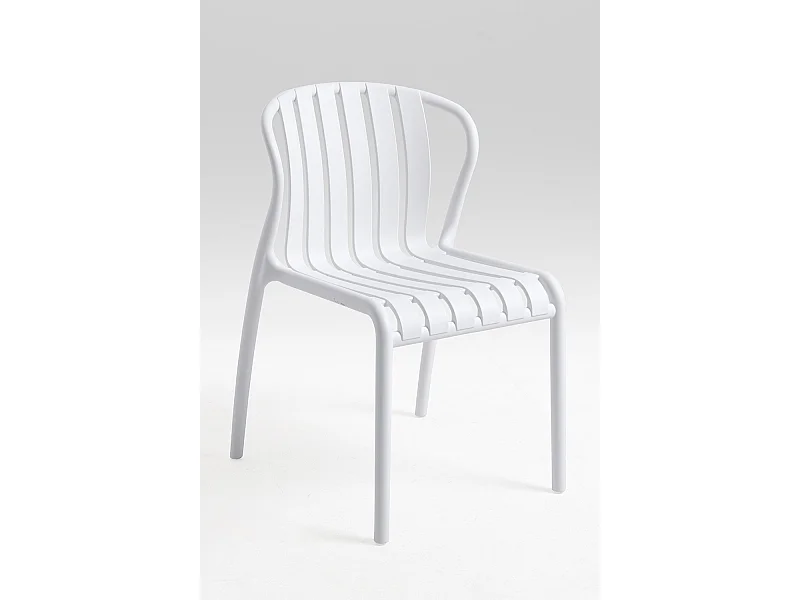 Sillas Jardín - Silla Vacky - Blanco