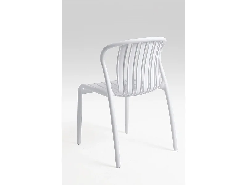 Sillas Jardín - Silla Vacky - Blanco