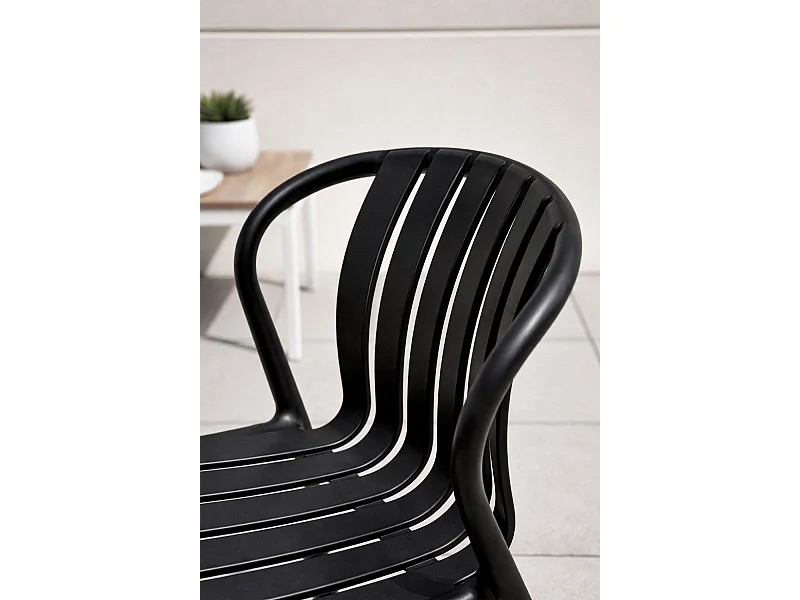 Sillas Jardín - Silla Vacky - Negro
