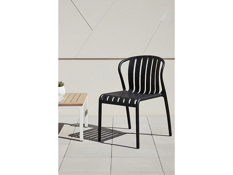 Sillas Jardín - Silla Vacky - Negro