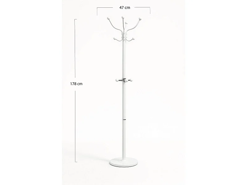 Percheros - Perchero Karen - Blanco