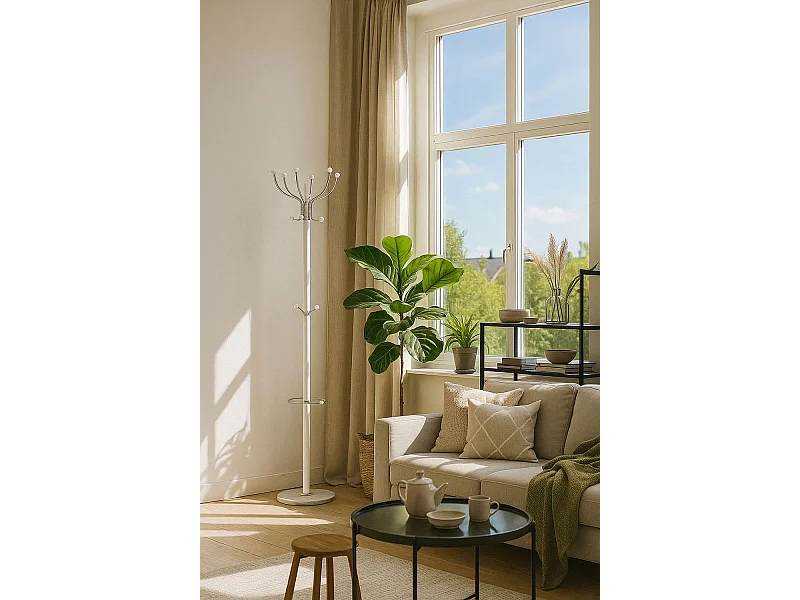 Percheros - Perchero Osma - Blanco