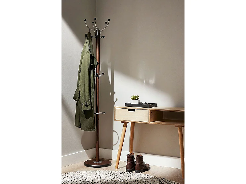 Percheros - Perchero Osma - Marrón