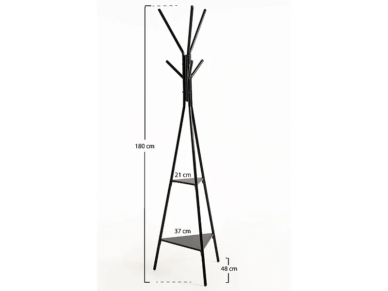 Percheros - Perchero Tic - Negro