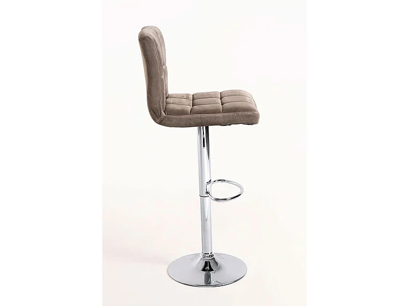 Taburetes Cocina - Taburete Casper Terciopelo - Gris