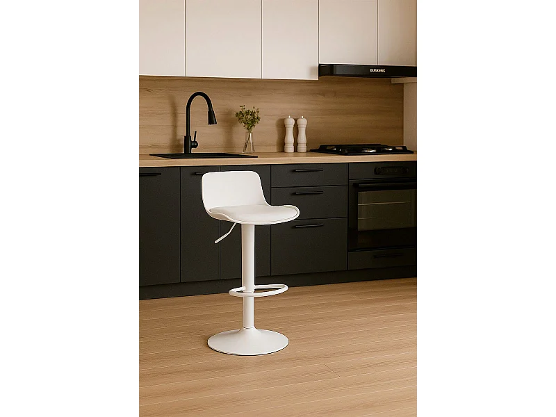 Taburetes Cocina - Taburete Delvo - Blanco