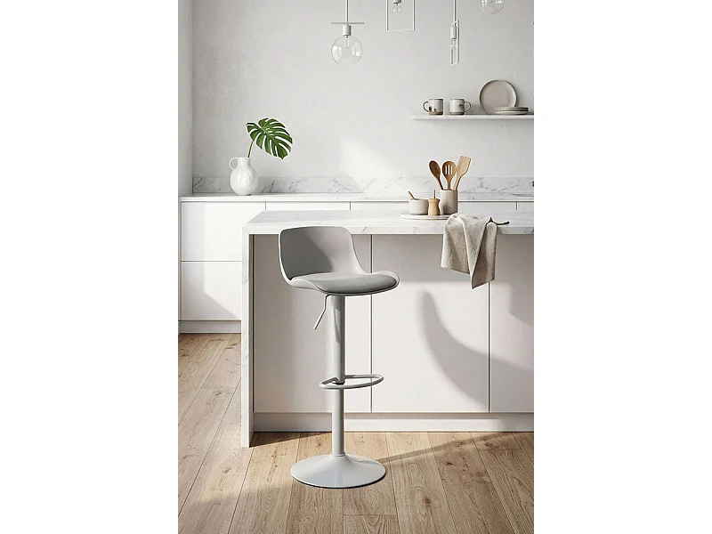 Taburetes Cocina - Taburete Delvo - Gris