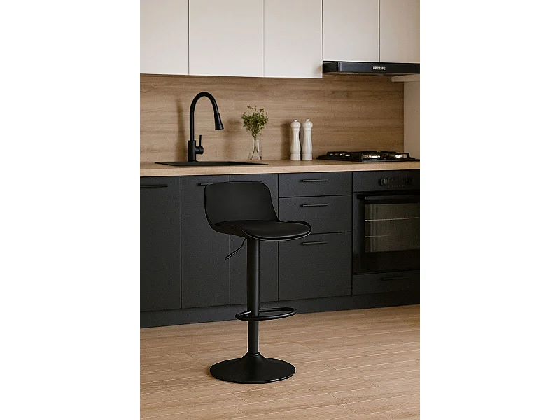 Taburetes Cocina - Taburete Delvo - Negro