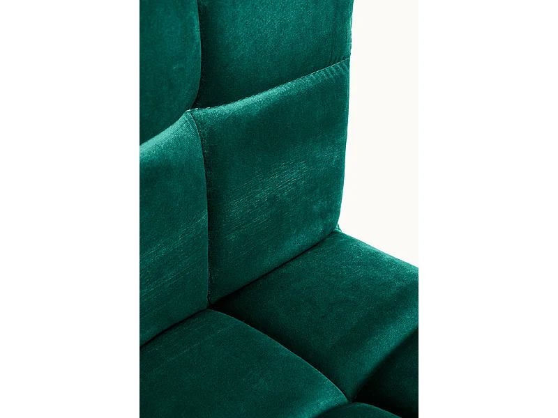 Lote de 2 Taburetes Casper Terciopelo - Verde