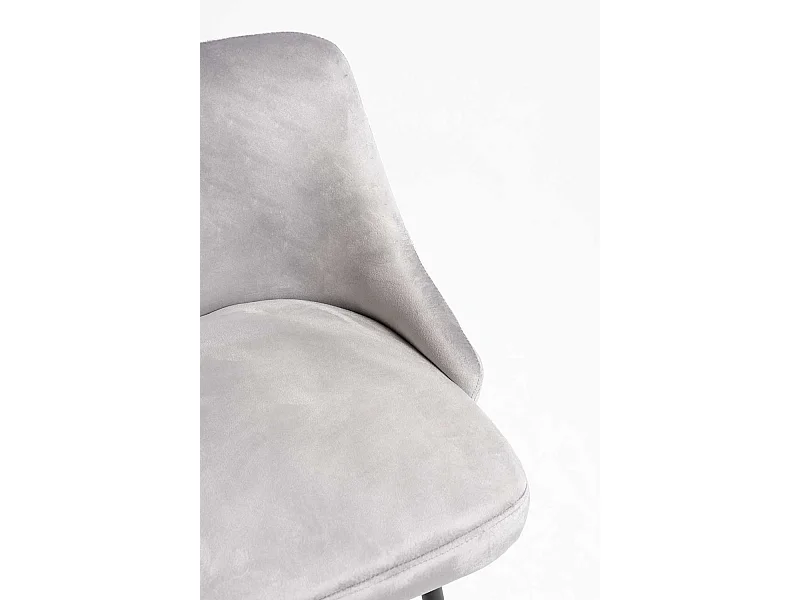 Taburetes Cocina - Taburete Donte Terciopelo - Gris