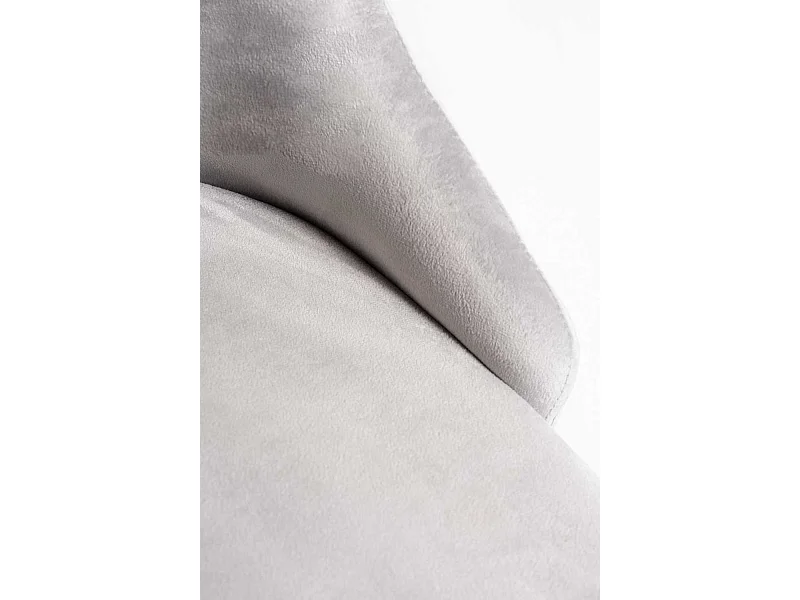 Taburetes Cocina - Taburete Donte Terciopelo - Gris