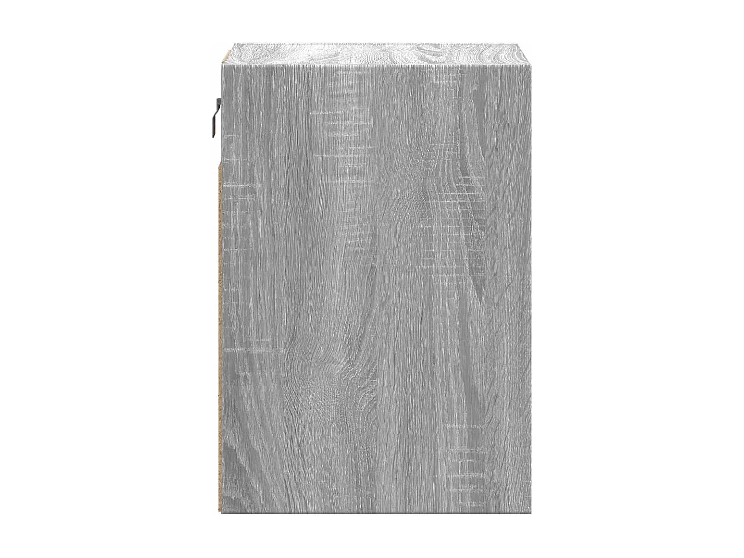 Tables de chevet murales avec lumières LED 2 pcs sonoma gris