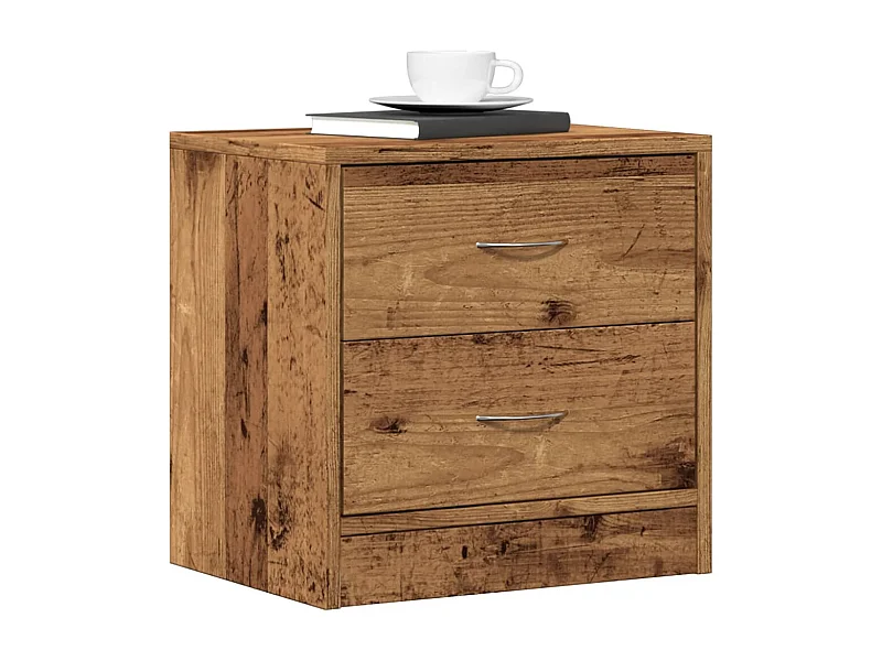 Comodino Legno Vecchio 40x30x40 cm in Truciolato