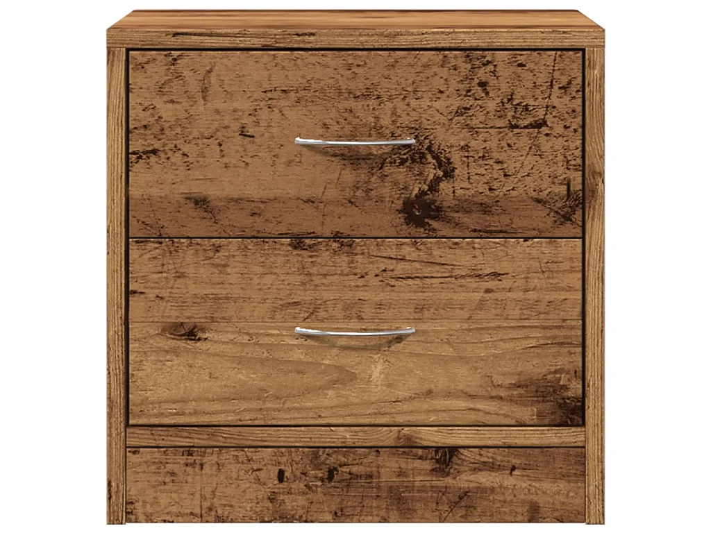 Comodino Legno Vecchio 40x30x40 cm in Truciolato