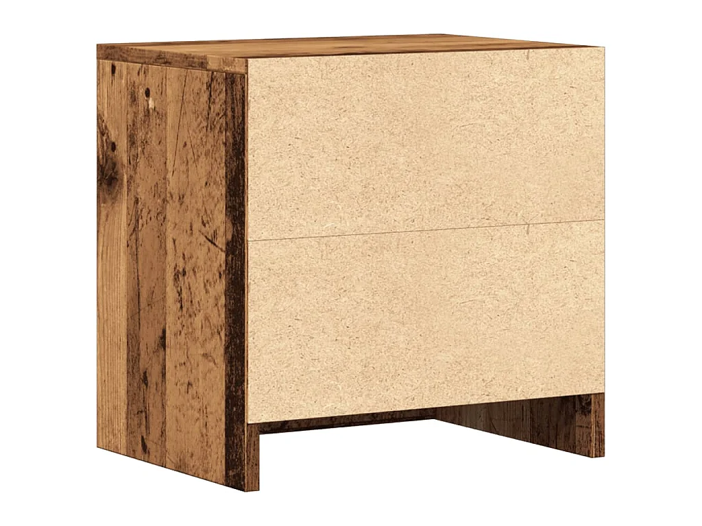 Comodino Legno Vecchio 40x30x40 cm in Truciolato