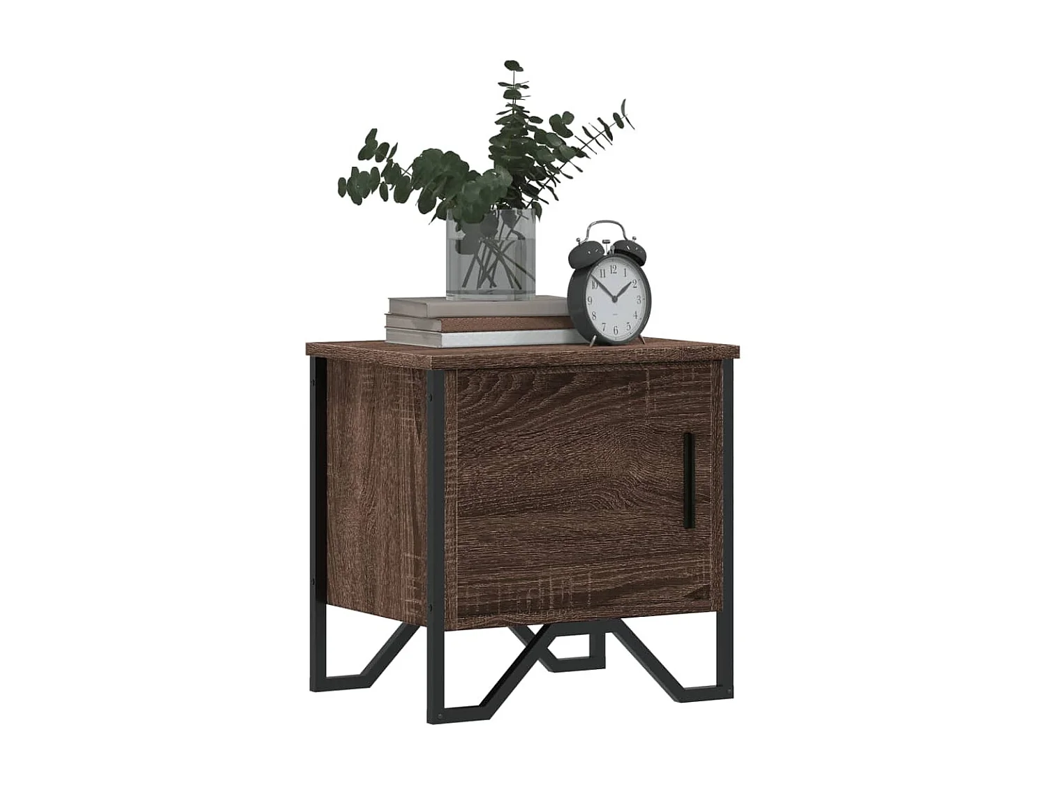 Tables de chevet 2pcs chêne marron 40x30x40cm bois d'ingénierie