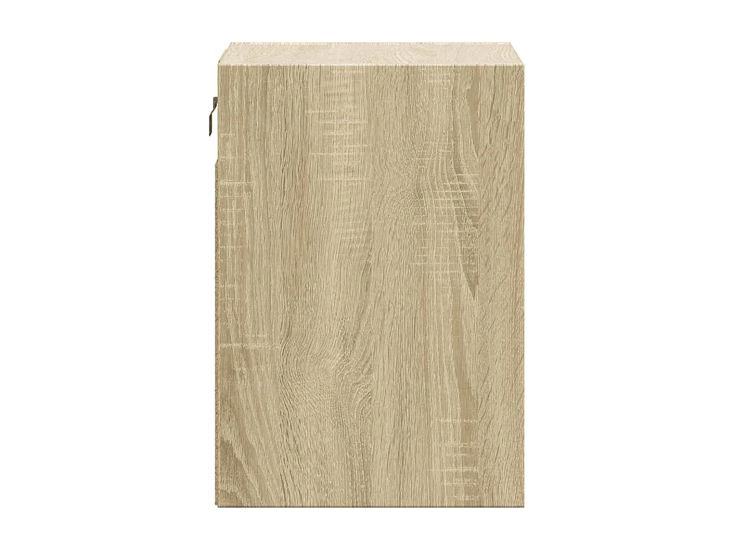 Mesitas de noche de pared con luces LED 2 unidades roble Sonoma