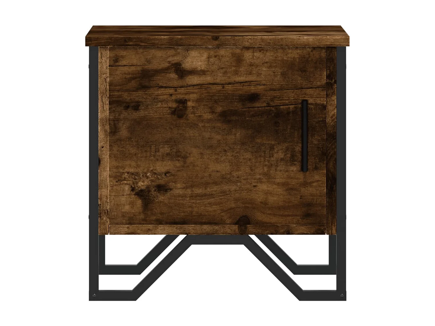 Tables de chevet 2 pcs chêne fumé 40x30x40 cm bois d'ingénierie