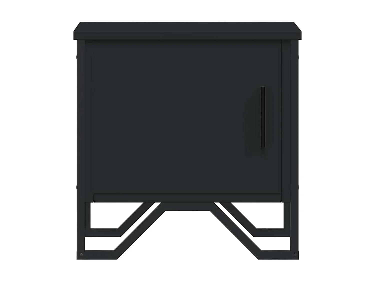 Table de chevet Noir 40 x 30 x 40 cm Aggloméré