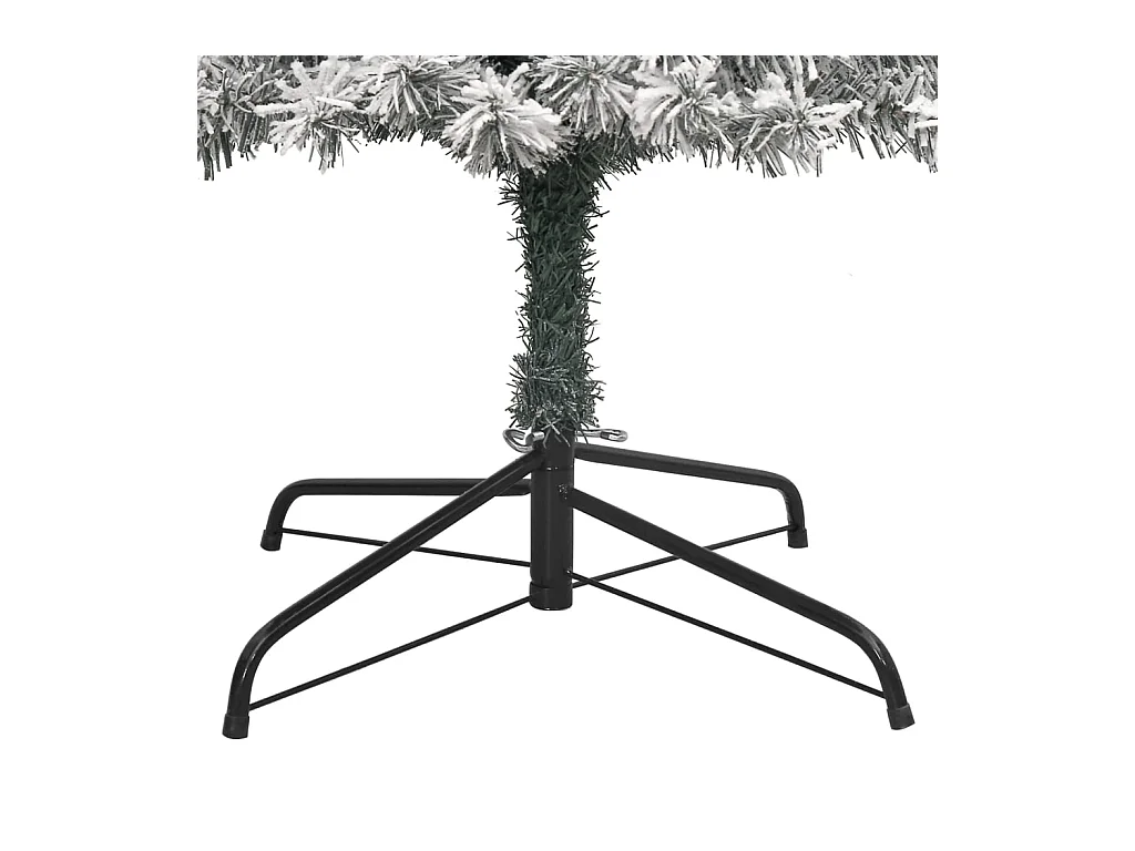 Weihnachtsbaum Schlank mit Ständer Beschneit 270 cm PVC