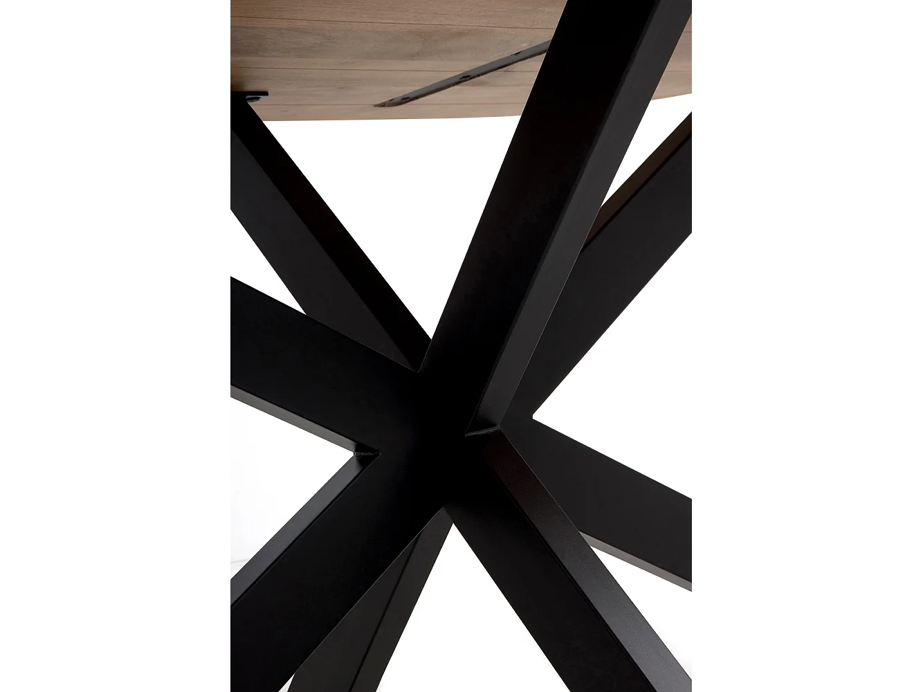 Table de salle à manger ovale 180x90 en bois d'acacia