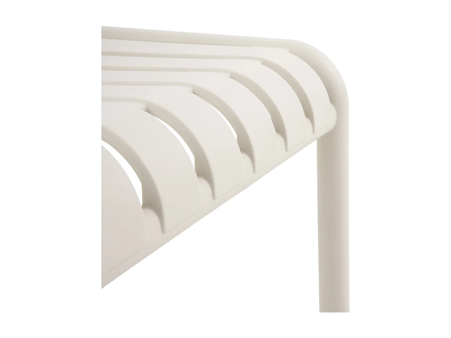 Pack de 4 sillas polipropileno color crema