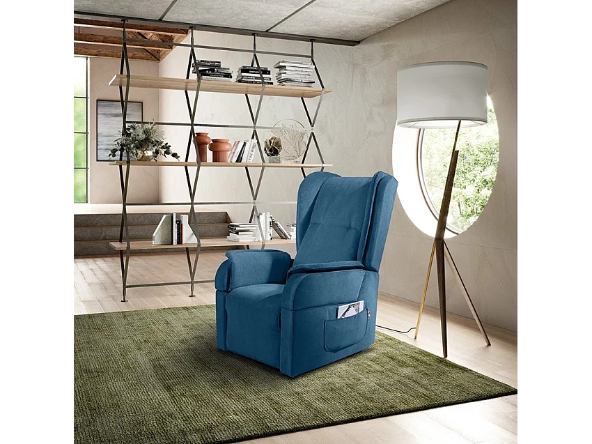 Poltrona relax a 2 motori con funzione alzapersona Zero Gravity Lira