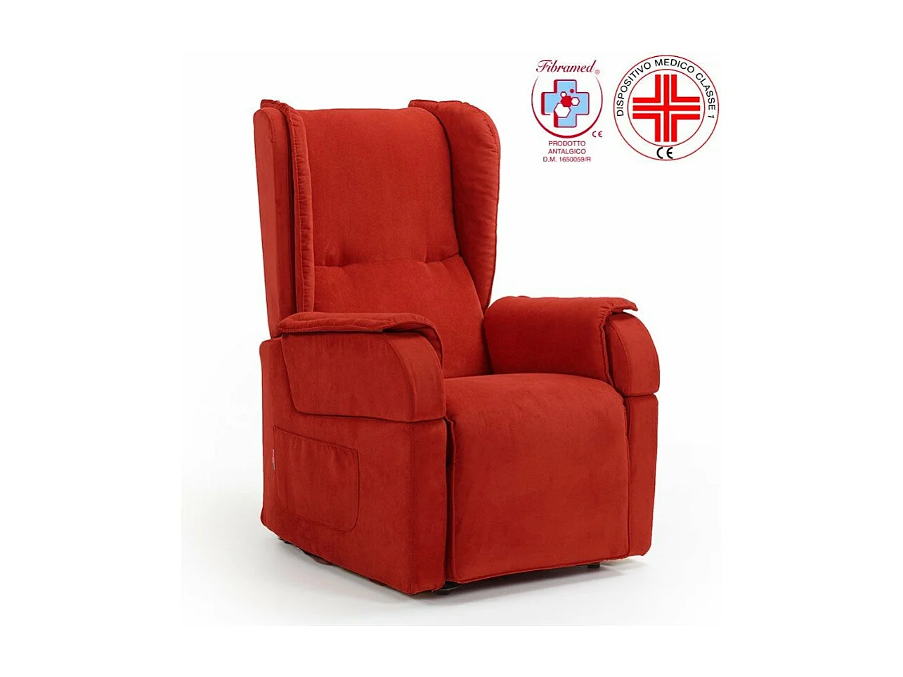 Fauteuil relax à 2 moteurs avec fonction releveur Zero Gravity Lira