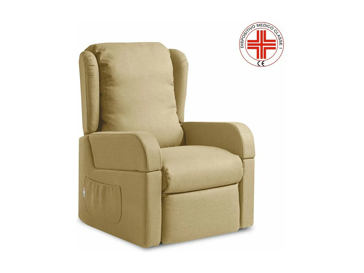 Fauteuil relax électrique à 2 moteurs avec fonction releveur Marte