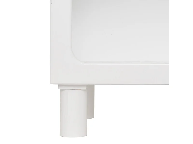 Table de Chevet Enfant "Tara" 42cm Blanc