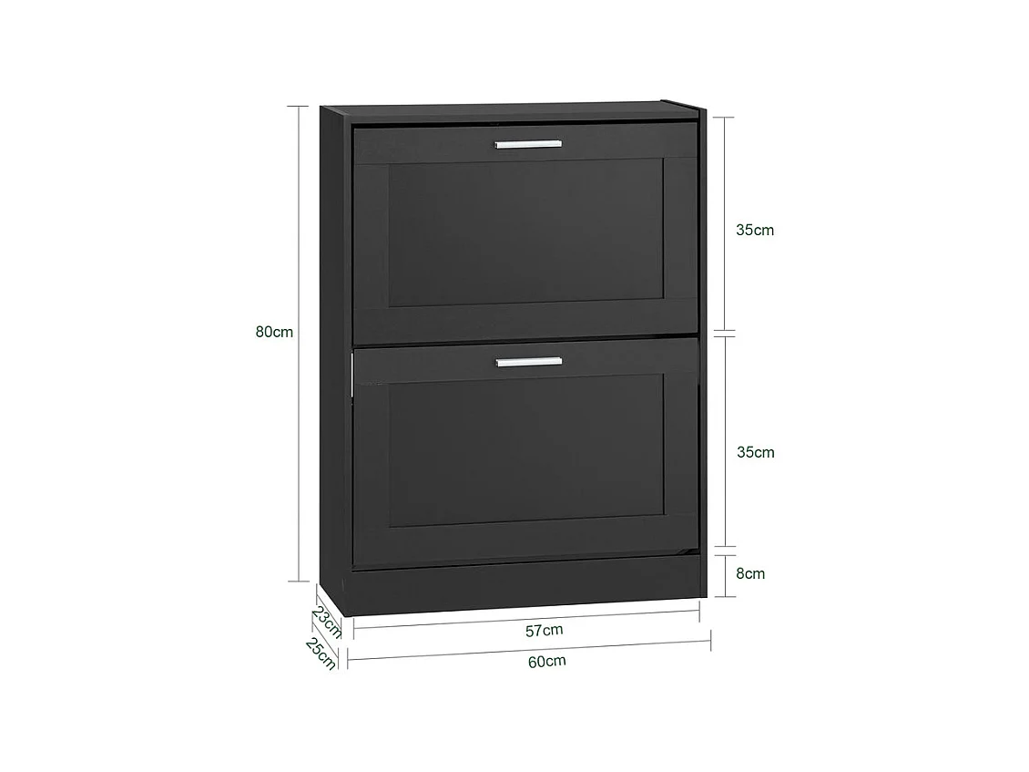 SoBuy Schuhschrank FSR137-SCH