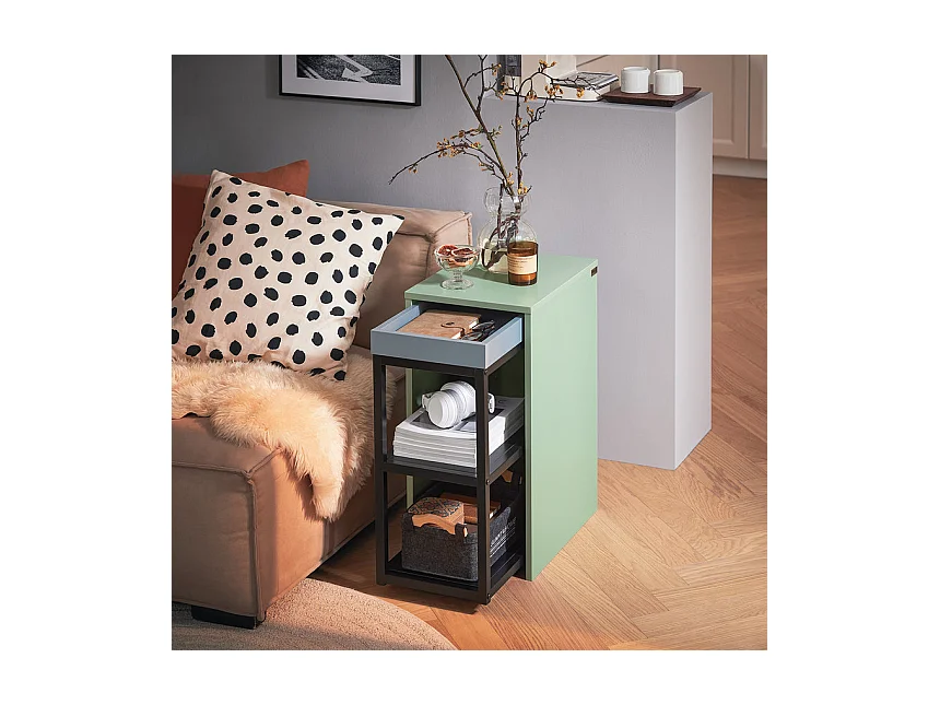 Zestaw 2 stolików kawowych FBT145-GR