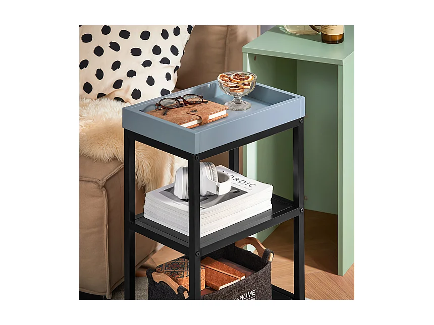 Zestaw 2 stolików kawowych FBT145-GR