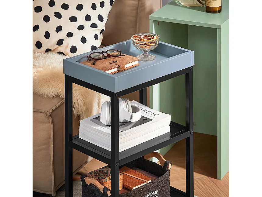 Zestaw 2 stolików kawowych FBT145-GR