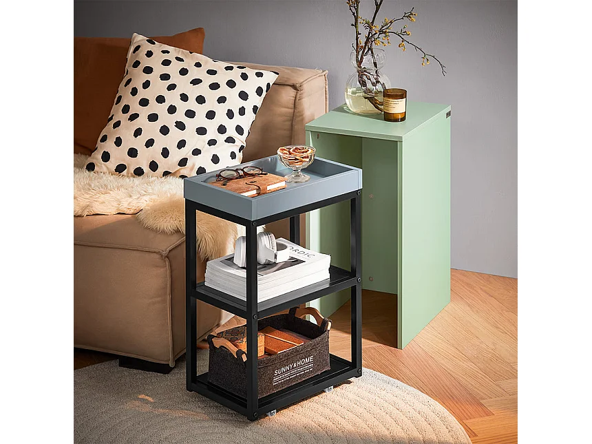 Zestaw 2 stolików kawowych FBT145-GR