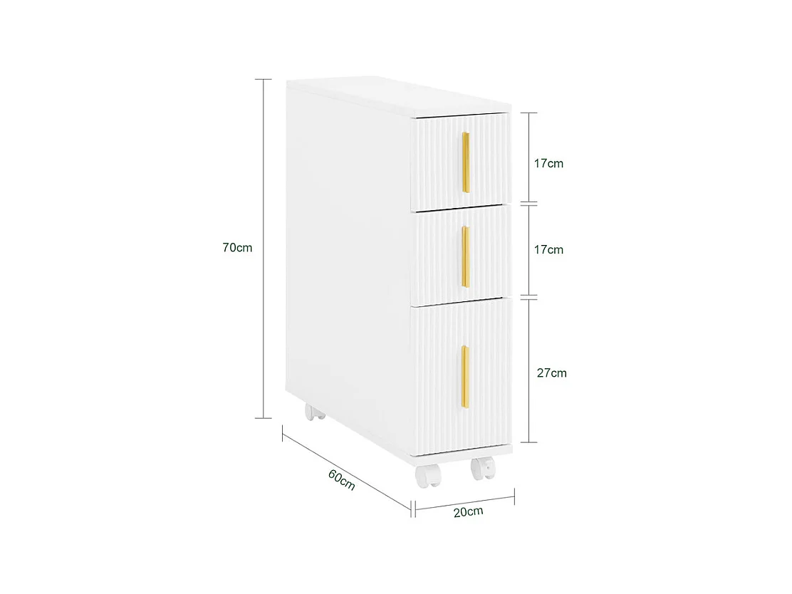 SoBuy Nischenschrank BZR183-W