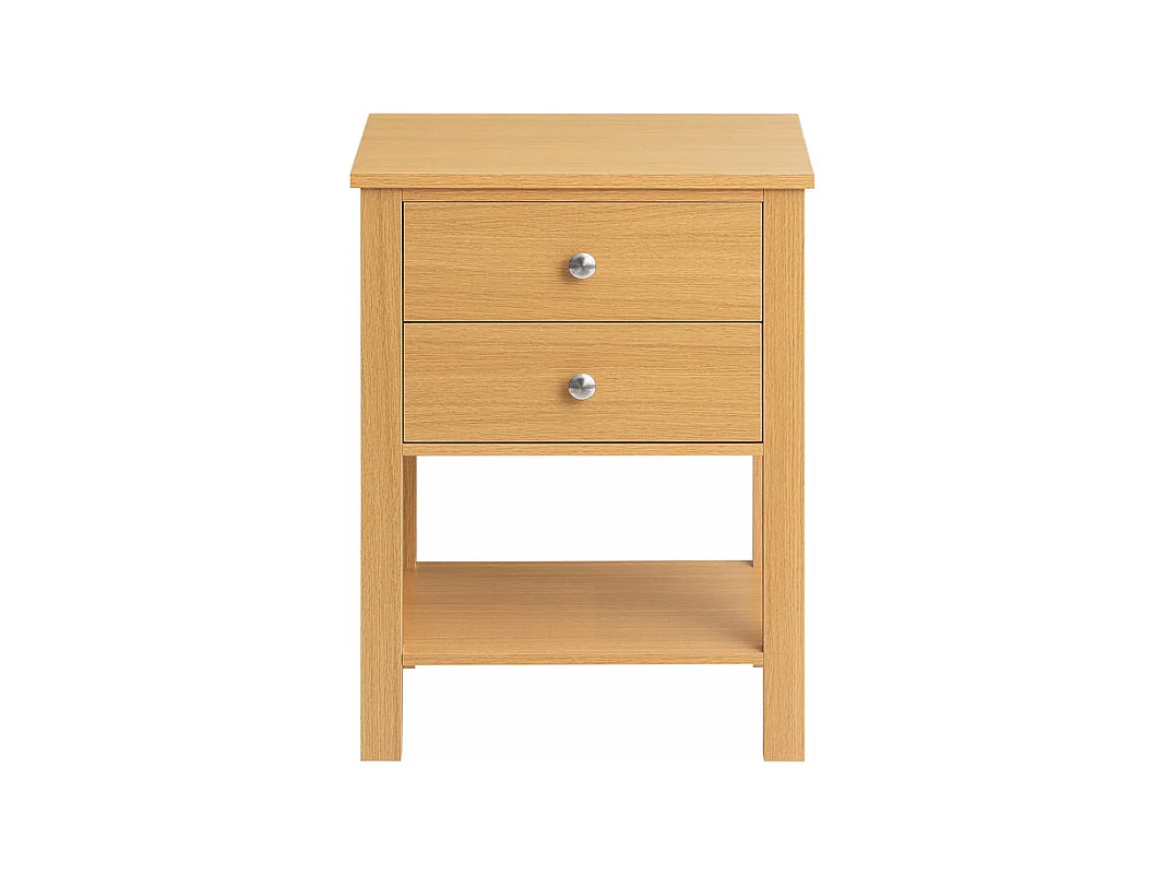SoBuy FBT114-N Nachtkastje Boxspringbed Sofa Tafel Bijzettafel Smalle Telefoon Tafel Nachtkastje Nachtkastje Natuur