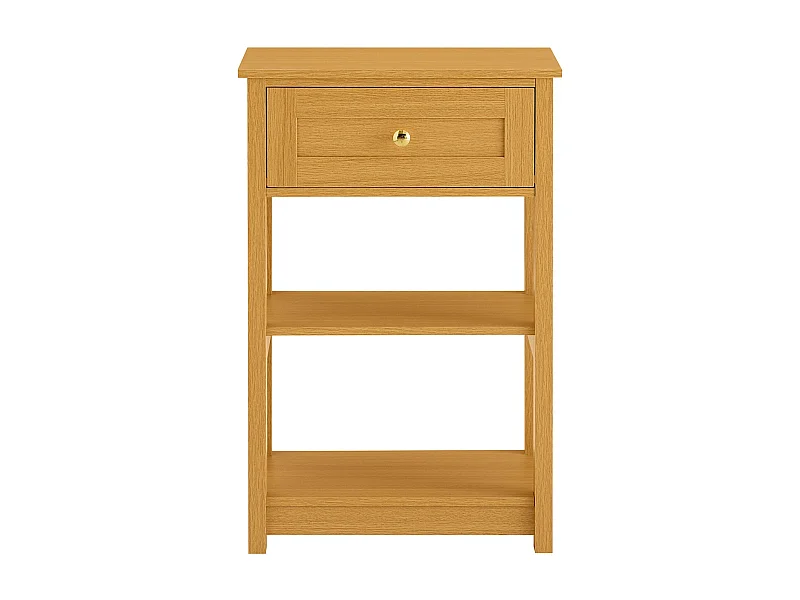 SoBuy FBT46-N - Table de chevet moderne avec tiroir L45cm x L30cm x H68cm