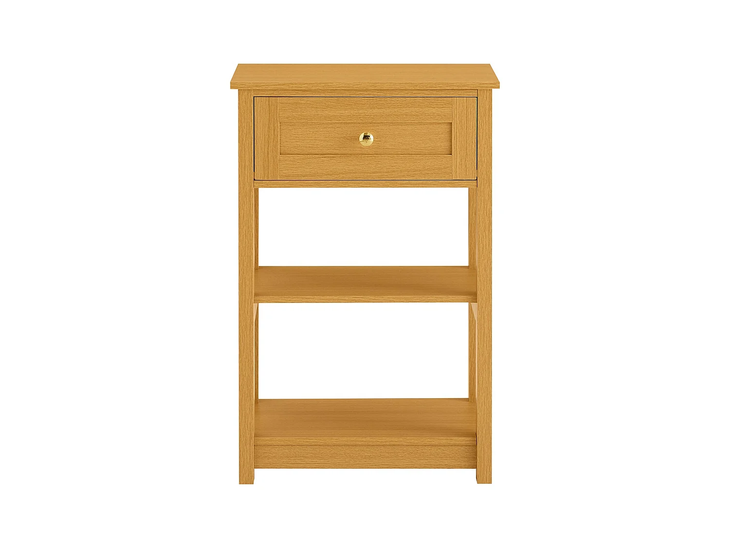 SoBuy FBT46-N - Table de chevet moderne avec tiroir L45cm x L30cm x H68cm