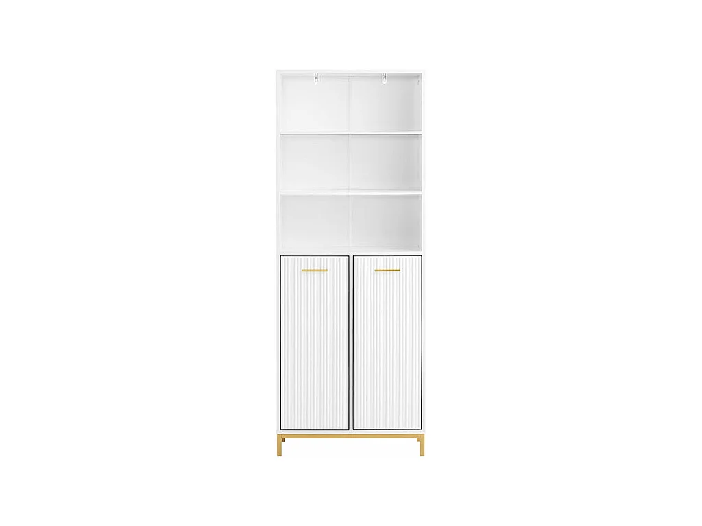 SoBuy Hochschrank mit Wäschesack BZR182-W