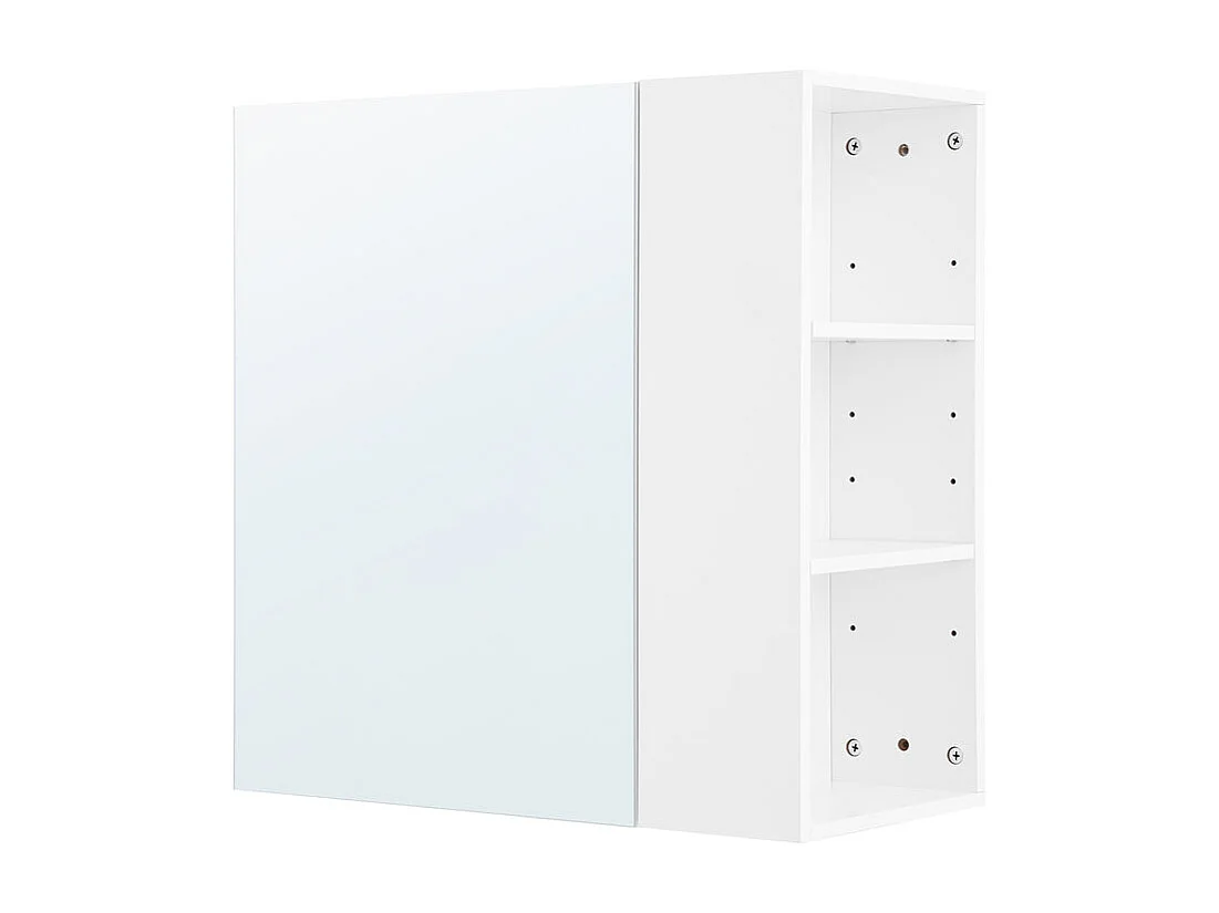 Szafka wisząca z lustrem łazienkowa BZR184-W