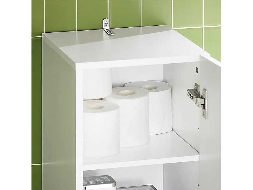 SoBuy Badezimmer Hochschrank BZR166-W