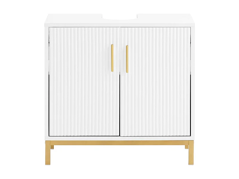 Szafka łazienkowa z przesuwanymi drzwiami BZR179-W