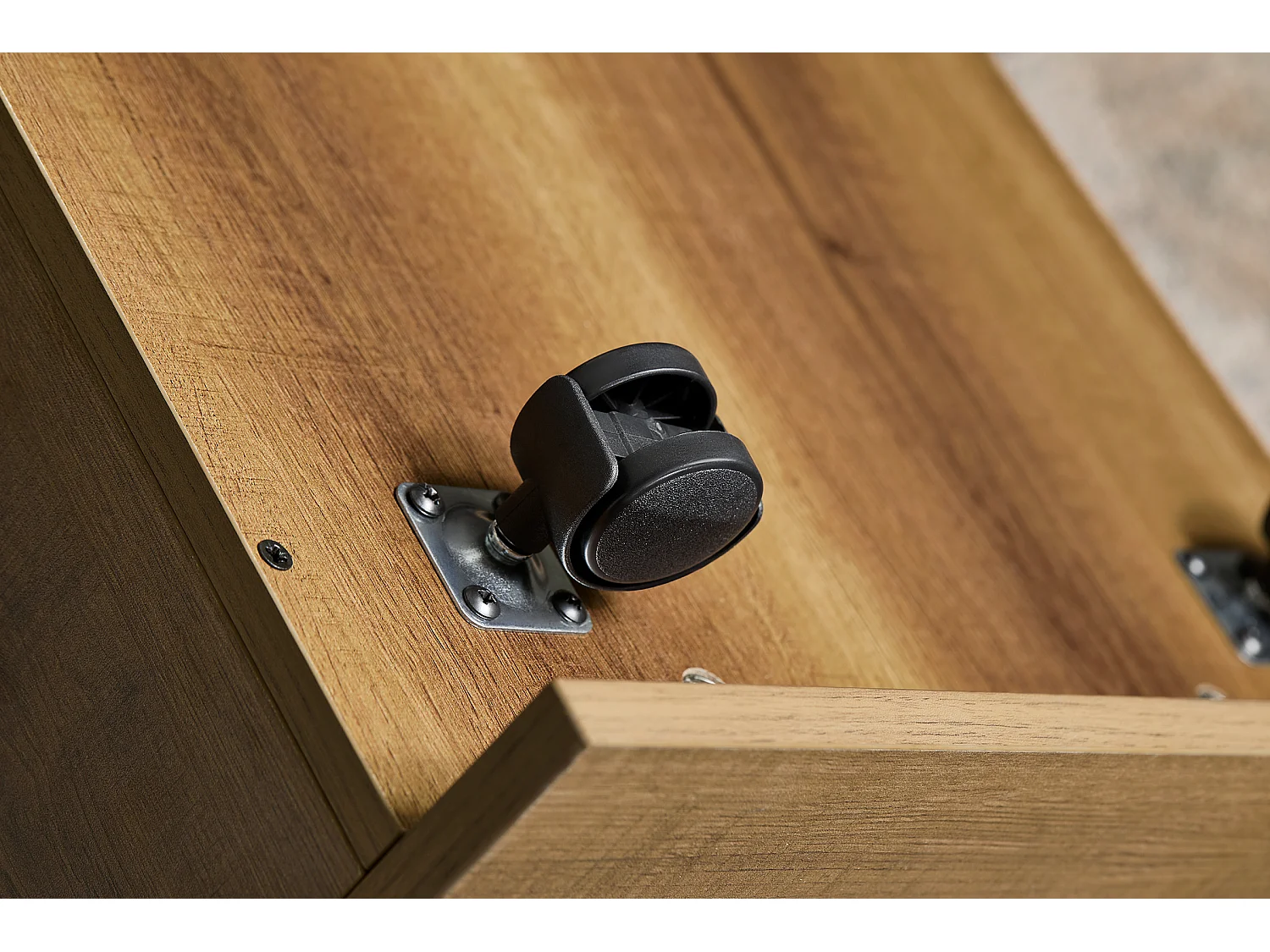 SoBuy FWT103-PF Table de Bureau avec 3 Étagères, Bureau à Domicile, Bureau Informatique, Table à Travaille, Bureau Ordinateur